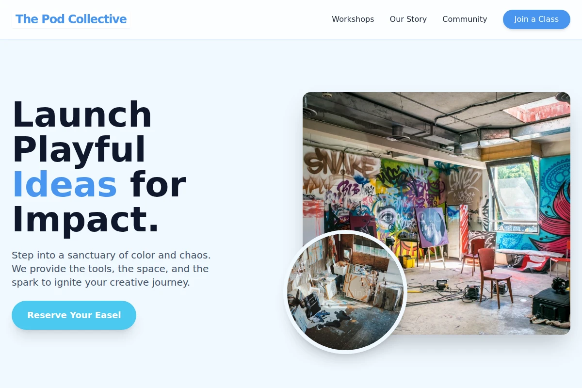 Quirky Art Studio